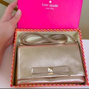 Kate Spade Carah Rose Gold Crossbody